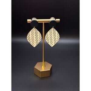 Boho Dangle Earrings White and Black